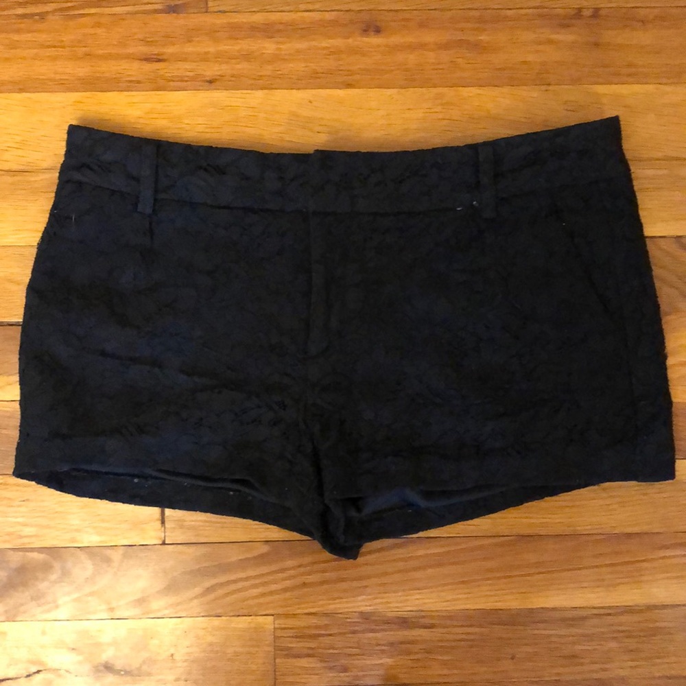 Forever 21 Black Lace Shorts